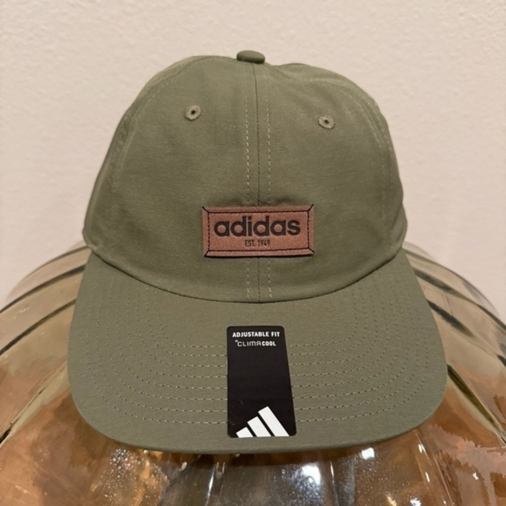 NWT Adidas Climacool adjustable fit relaxed strap back hat